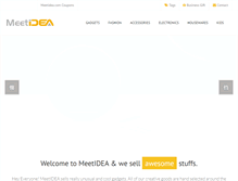 Tablet Screenshot of meetidea.com